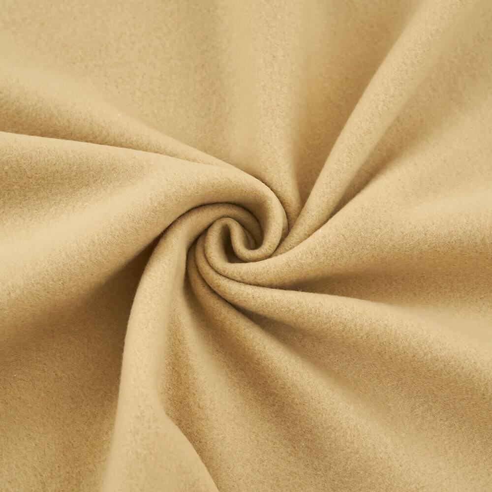 Satin Fleece Blanket Satin Binding Edges Throw Pale Khaki Bed Bath