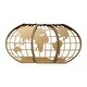 preview thumbnail 5 of 4, Marquett Wood & Metal Magnetic Pin World Map Wall Art - 18"H x 51"W x 1"D