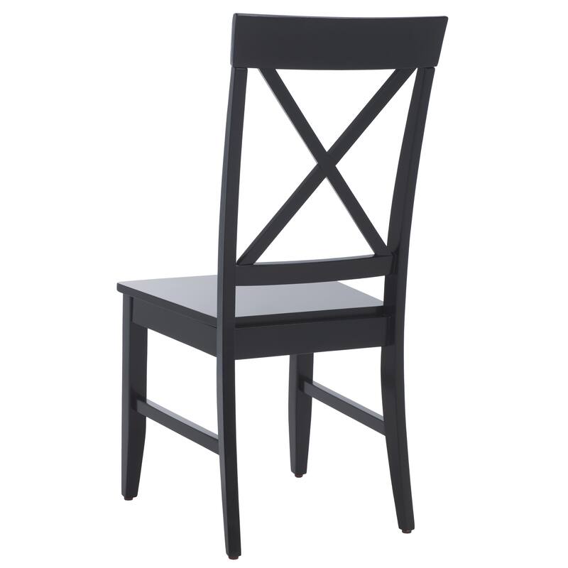 SAFAVIEH HOME Ksenia X-Back Side Chair - 18"W x 22"D x 38"H