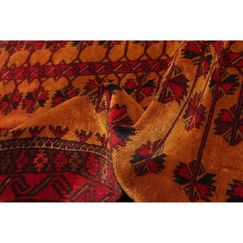 ECARPETGALLERY Hand-knotted Teimani Brown Wool Rug - 2'9 x 3'10