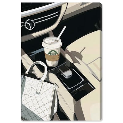 On the Way Canvas by Art Remedy, Gallery Wrapped