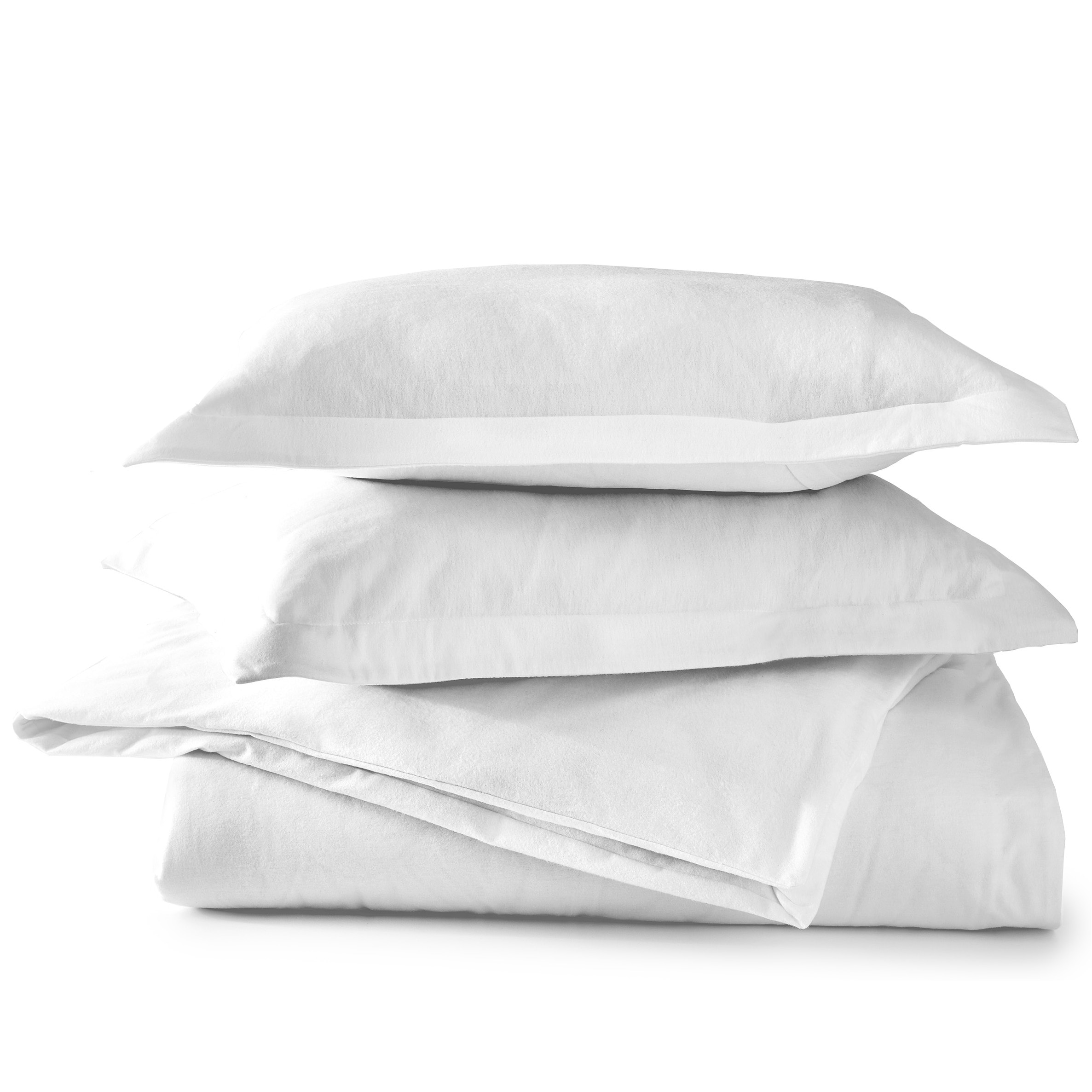 Dormisette Luxury German Flannel 3 piece Cotton Duvet Cover Set