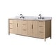 preview thumbnail 61 of 72, Vanity Art Lucerne Freestanding Bathroom Vanity with Stone Top, Hidden Power Station, Hair Dryer Holder, USB Charging Shelf