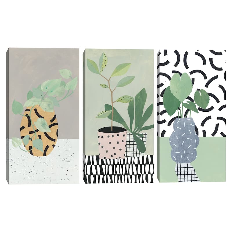 Table Plant 3, 4, 5 Canvas Art Prints