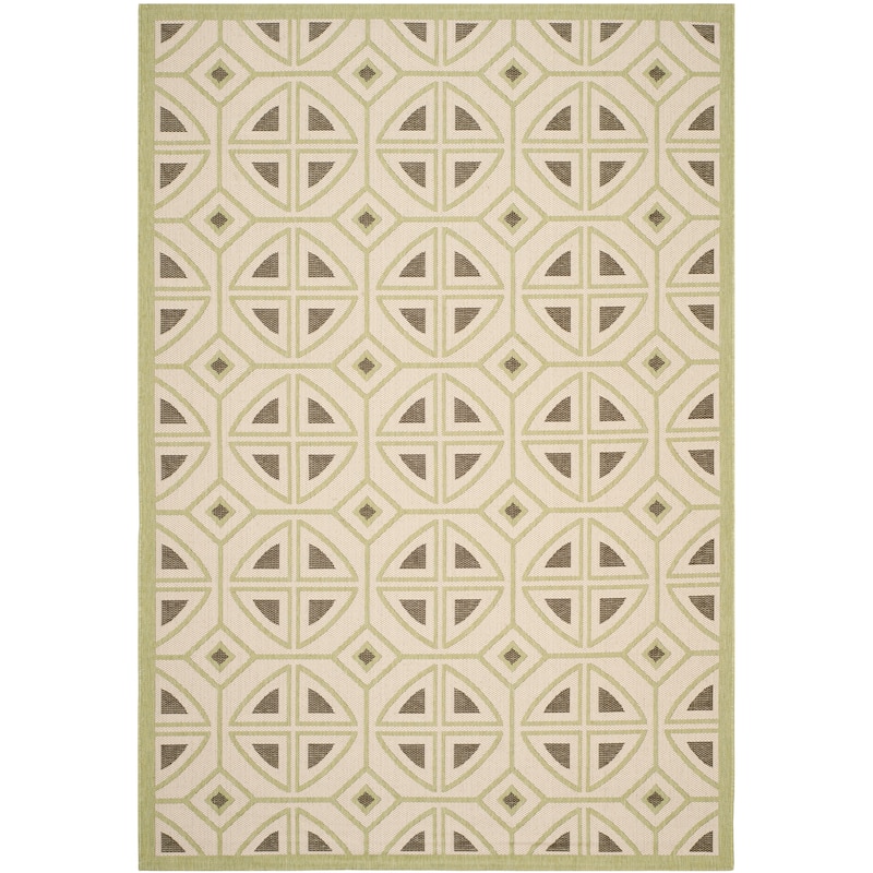 SAFAVIEH Courtyard Saundra Indoor/ Outdoor Waterproof Patio Backyard Rug
