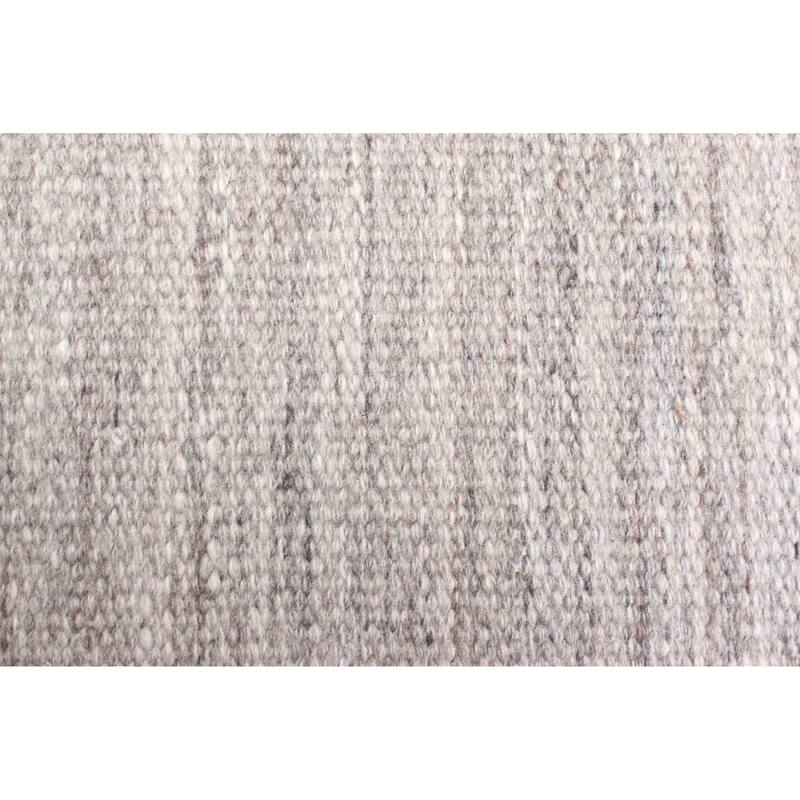 ECARPETGALLERY Flat-Weave Ankara FW Taupe Wool Kilim - 5'1 x 7'7