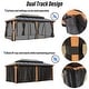 preview thumbnail 64 of 133, EROMMY Hardtop Gazebo,Outdoor Pergola with Double Roof & Netting & Curtains,Heavy Duty Canopy for Patio, Backyard, Pool party