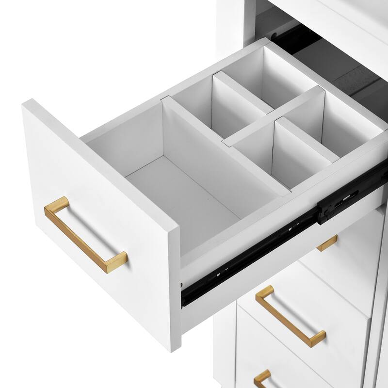 30" Bathroom Vanity with Ceramic Sink