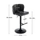 preview thumbnail 70 of 76, Upholstered Adjusatble Swivel Bar Stools Set of 2