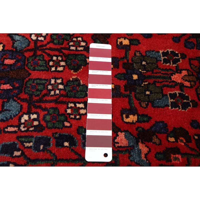 ECARPETGALLERY Hand-knotted Anadol Red Wool Rug - 2'7 x 9'11