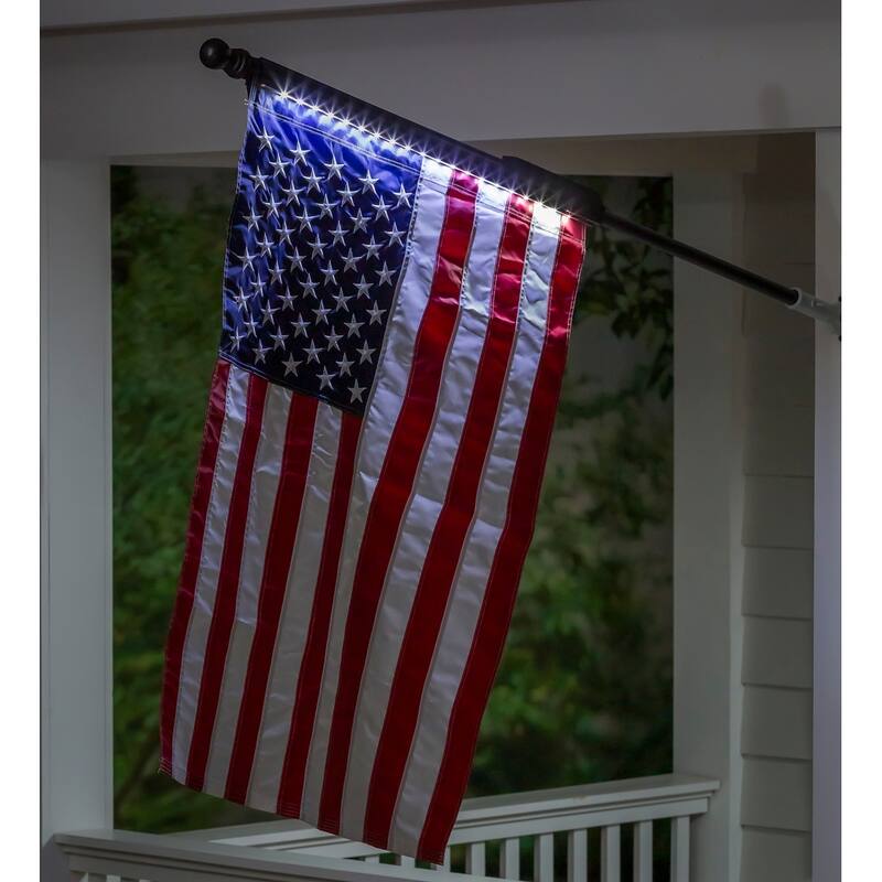 Solar Light for House Flag