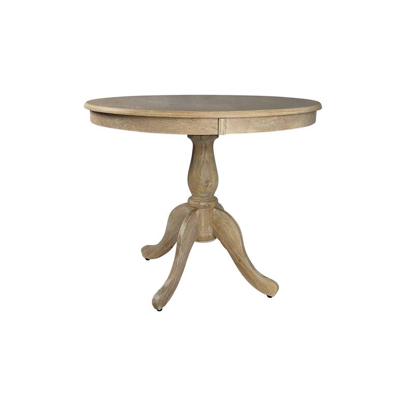 Carolina Living Fairview 36" Round Pedestal Dining Table