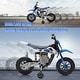 preview thumbnail 8 of 18, 12V Kids Dirt Bike,Electric Ride on Motorcycle with Training Wheels,Spring Suspension & Music, Electric Dirt Bike Ride on Toys