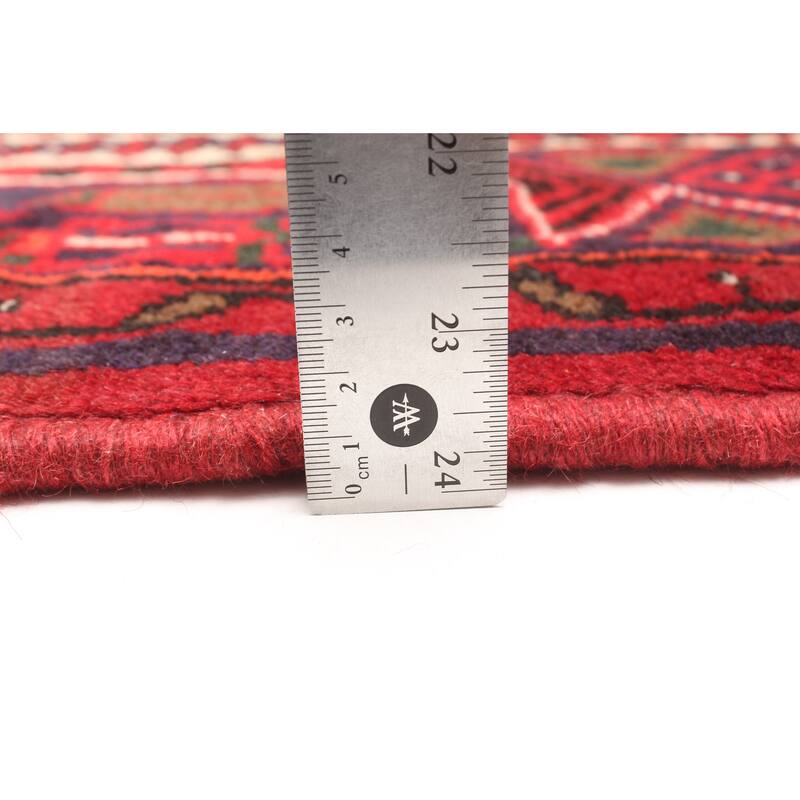 ECARPETGALLERY Hand-knotted Konya Anatolian Red Wool Rug - 4'2 x 6'8