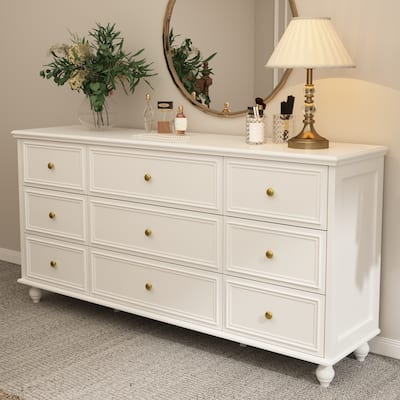 Modern Wood Dresser Bedroom Storage Drawer Organizer Closet Drawers