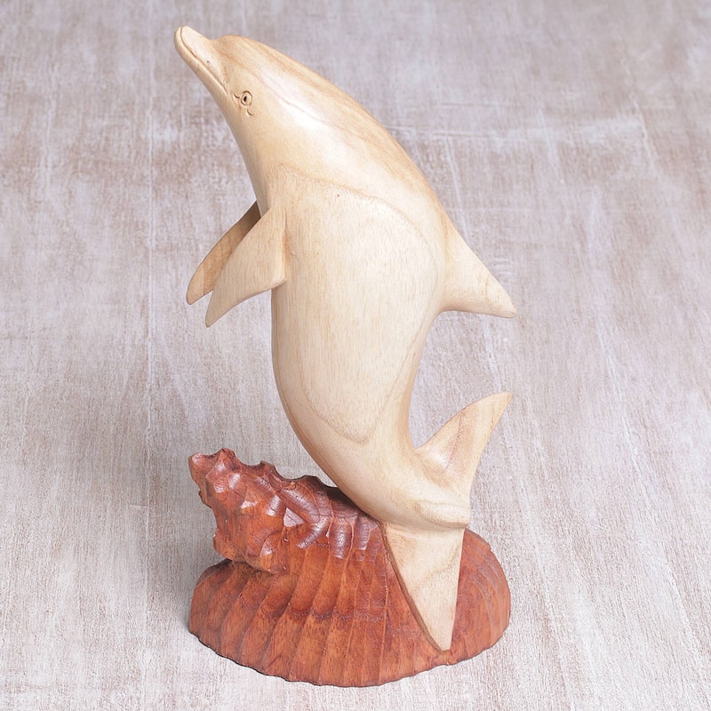 Novica Handmade Hop Wood Sculpture