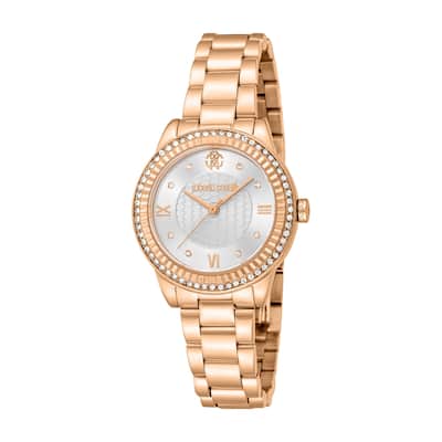 Roberto Cavalli Women RC5L090M0065 Quartz Watch - Rose-Tone