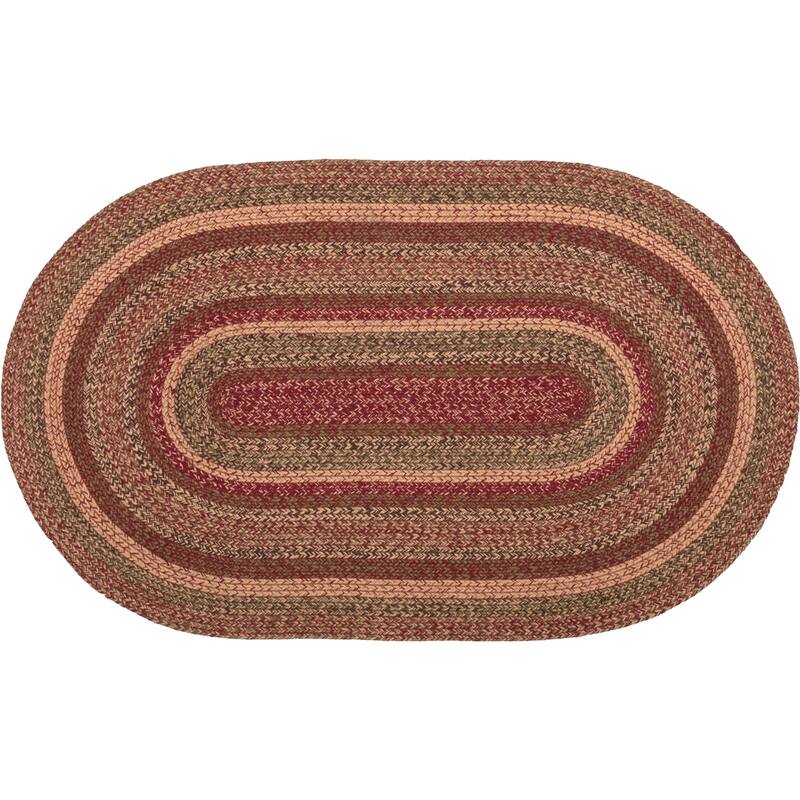Cider Mill Jute Rug Oval w/ Pad 36x60 - 3' x 5' Oval