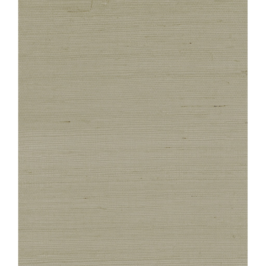 Seabrook Designs Taupe Smoke Sisal Grasscloth Unpasted Wallpaper - 36 in W x 24 ft. L