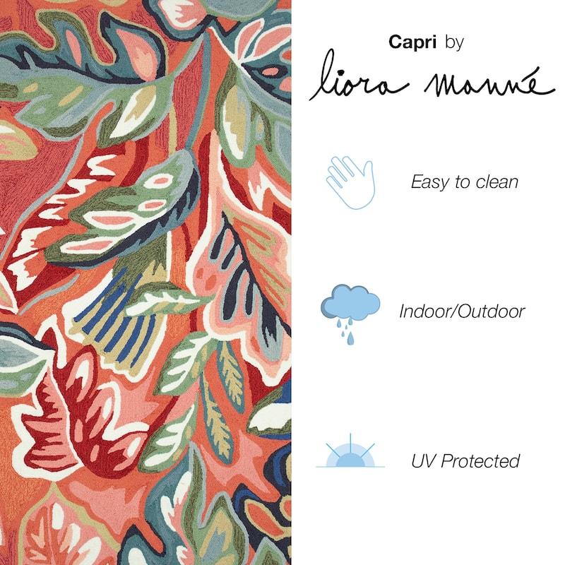 Liora Manne Capri On Holiday Indoor/Outdoor Rug