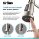 preview thumbnail 6 of 139, Kraus Britt Commercial 3-Function 1-Handle Pulldown Kitchen Faucet
