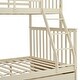preview thumbnail 53 of 57, Twin Over Full Wooden Bunk Bed with Drawers,Ladder,Kids Bed Design