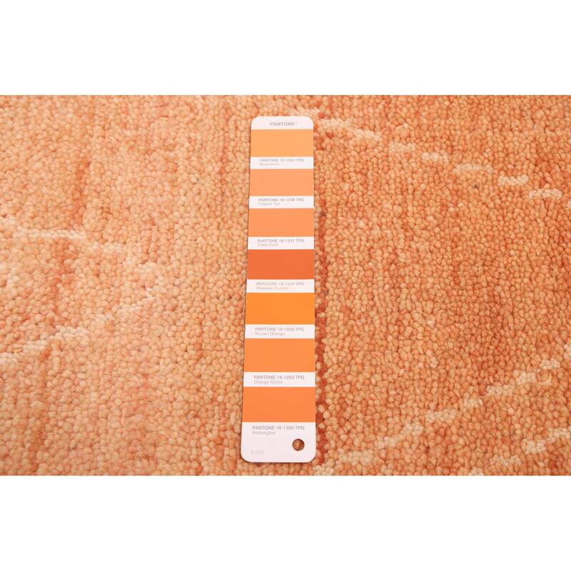 ECARPETGALLERY Hand-knotted Tangier Light Copper Wool Rug - 9'1 x 11'10