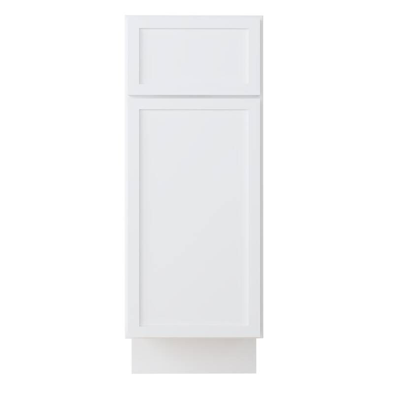 Vanity Art 12" Freestanding Single Base Storage Cabinet with Soft Close Door