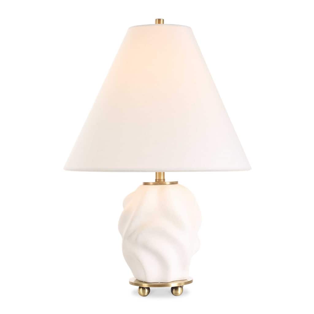 Uttermost Bora White Accent Lamp