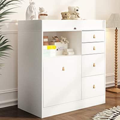 Baby Changing Table Dresser Nursery Dresser Chest Changing Station