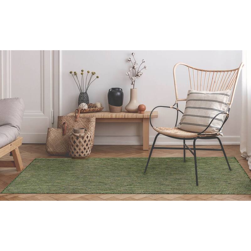 Liora Manne Carmel Textured Striped Indoor/ Outdoor Area Rug