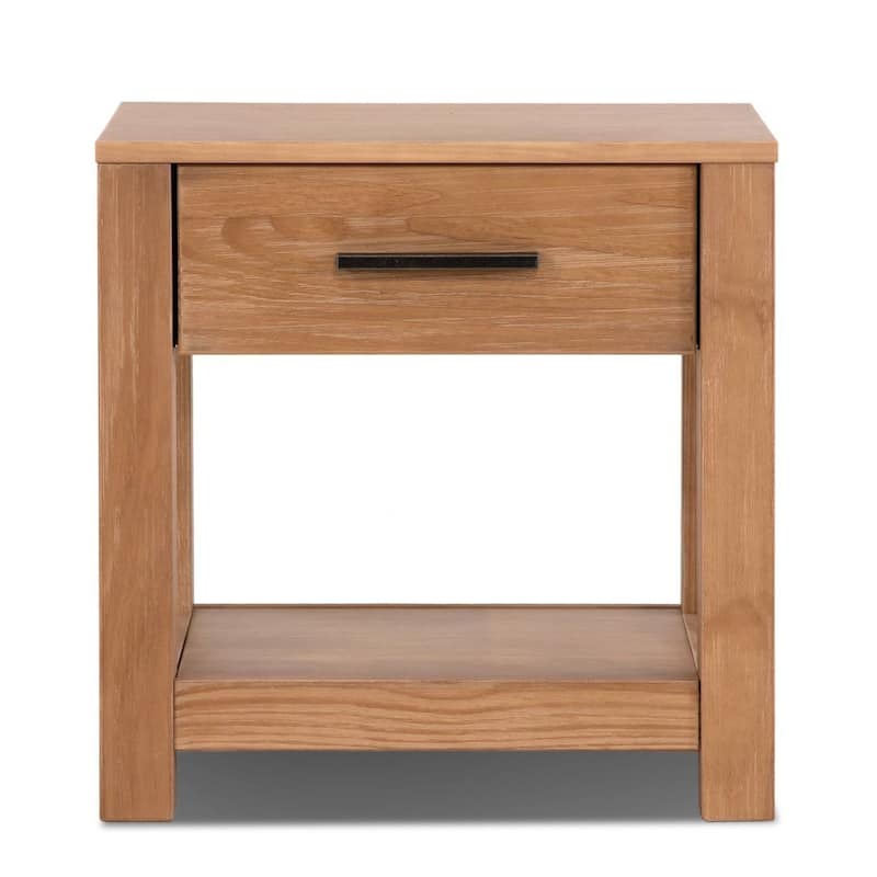 Modern Rustic 1 Drawer Nightstand Farmhouse Style