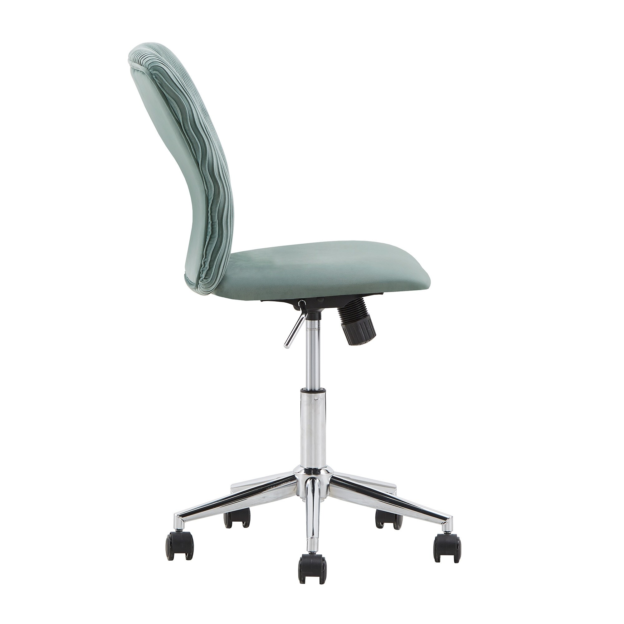 Lorelei Velvet Wave Pattern Office Chair by iNSPIRE Q Bold On