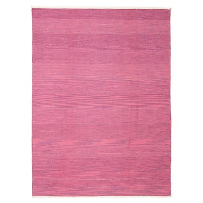 Ankara FW Pink Kilim 5'10" x 8'0" - 5'10 x 8'0