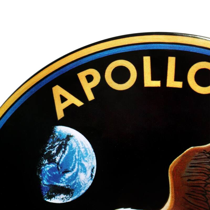 Apollo 11 Dome Metal Wall Sign - 15.5