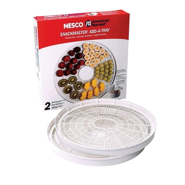Nesco WT-2SG Add-A-Tray for Dehydrator FD-37, Set of 2