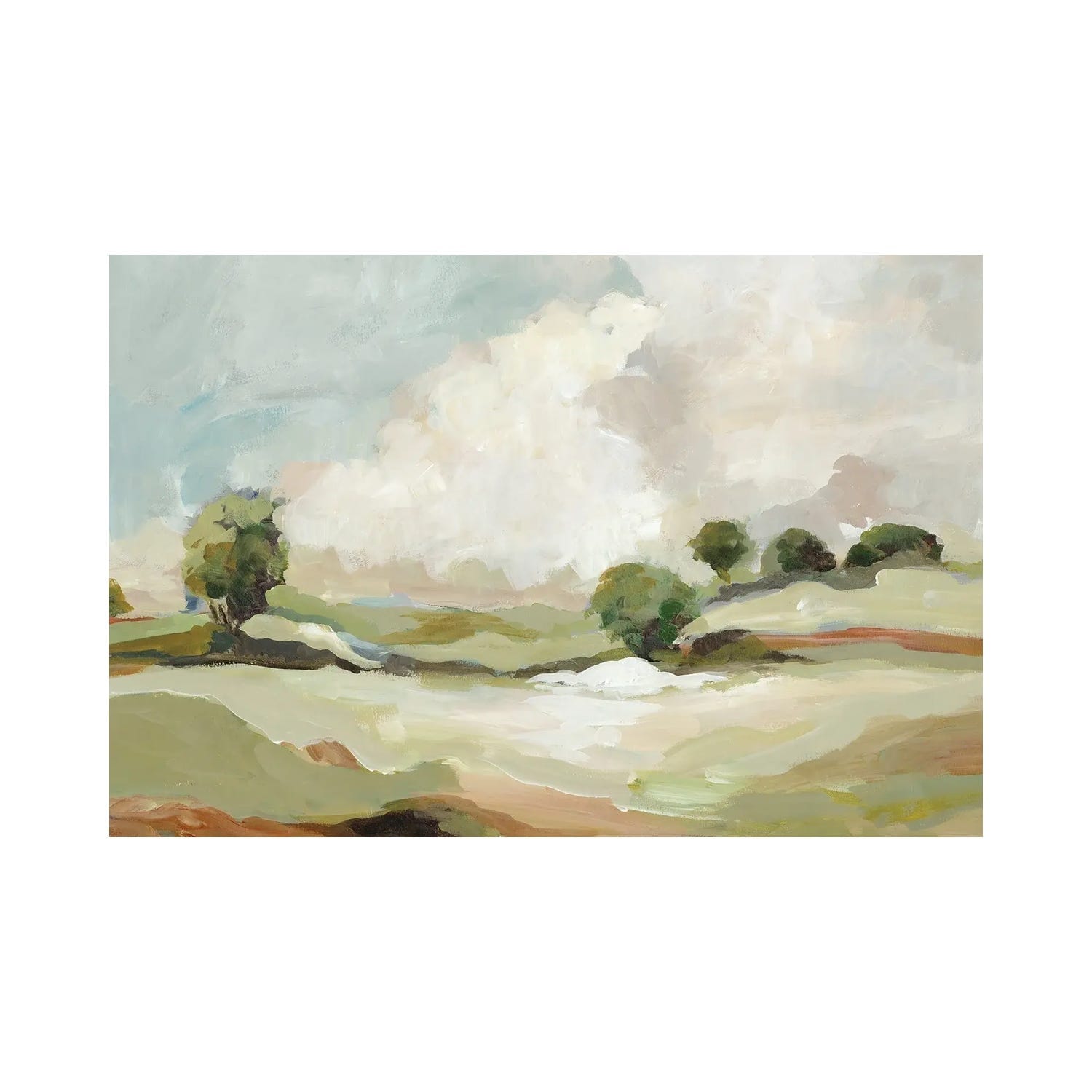"Pastoral Land" by Allison Pearce Canvas Print