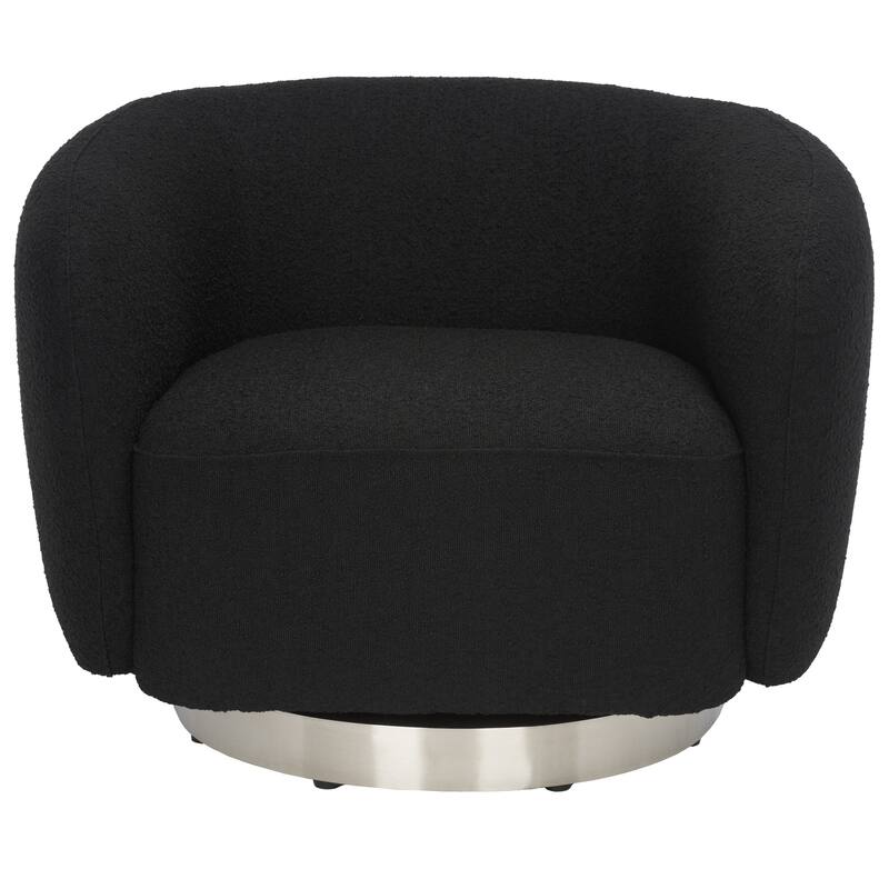 SAFAVIEH Home Bernard Swivel Accent Chair - 38"W x 34"D x 29"H