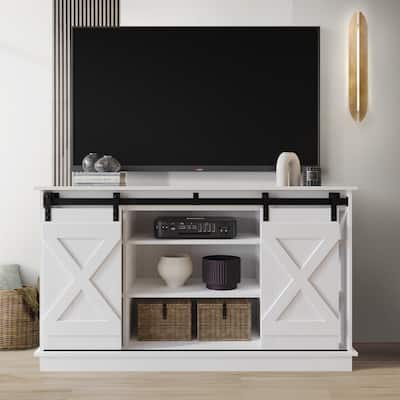 CraftPorch Vintage Style X-shaped TV Stand Console