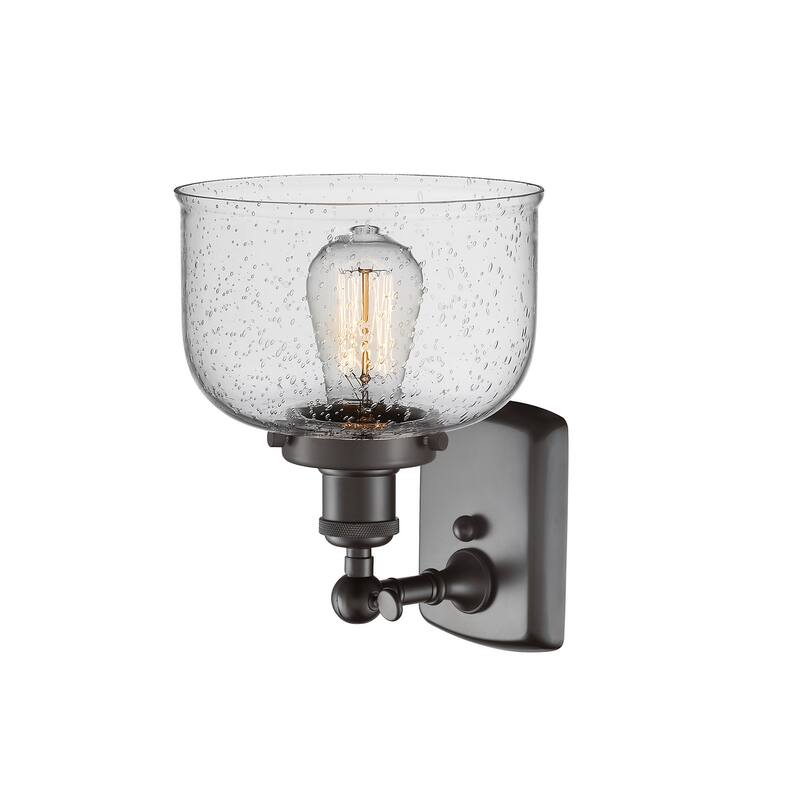 Innovations Lighting Large Bell 8" Wide Bathroom Sconce