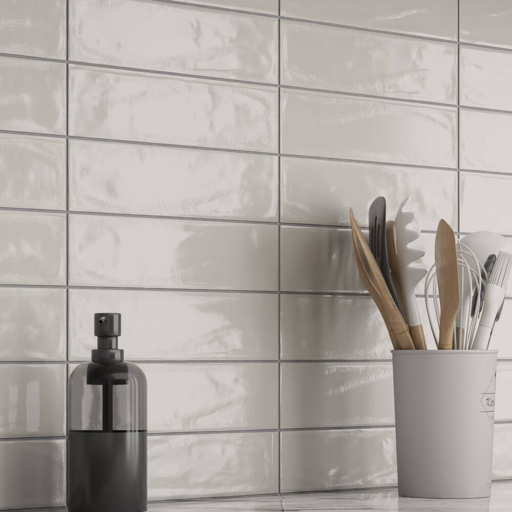 Chateau 3 in. x 12 in. Glazed Ceramic Subway Wall Tile