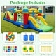 preview thumbnail 7 of 8, Gymax Inflatable Bounce Castle Large Slide w/ Jumping House Outdoor