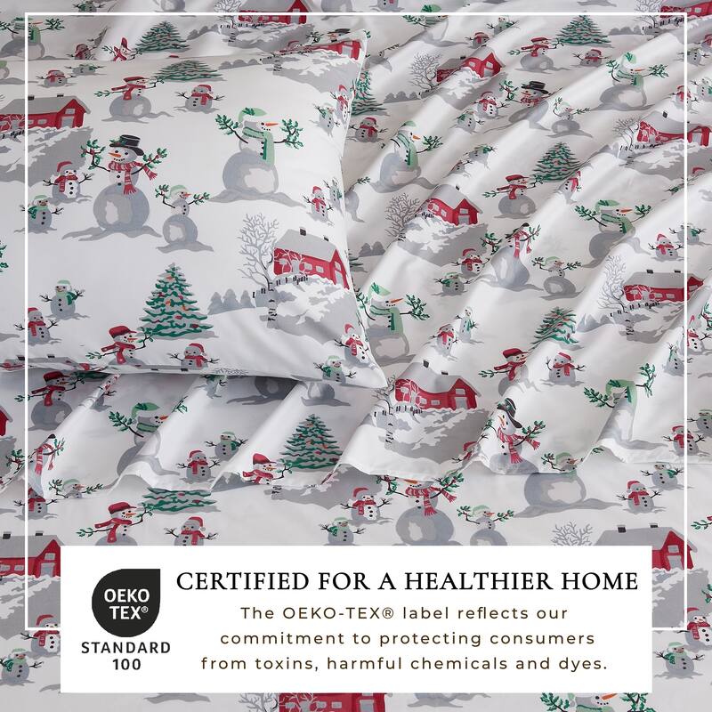 Linery & Co. Ultra-Soft Lodge-Inspired Brushed Microfiber Sheet Set