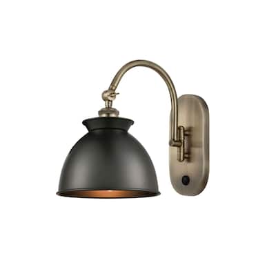 Innovations Lighting 518-1W-13-9 Adirondack Sconce Adirondack 13" Tall