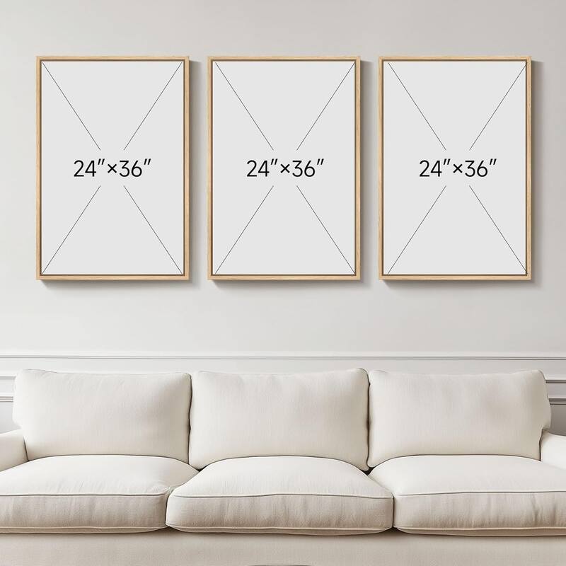 Large 3D Textured Framed Boho Neutral Abstract Wall Art