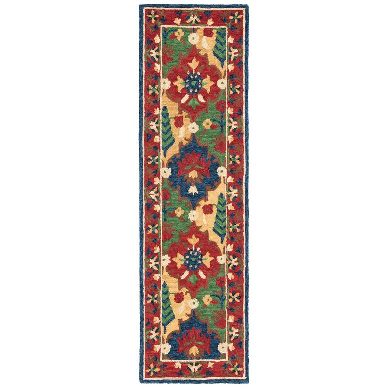SAFAVIEH Handmade Heritage Piazza Traditional Wool Rug