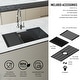 preview thumbnail 5 of 28, VIGO Mercer Single Bowl Stainless Steel Undermount Kitchen Sink with Accessories