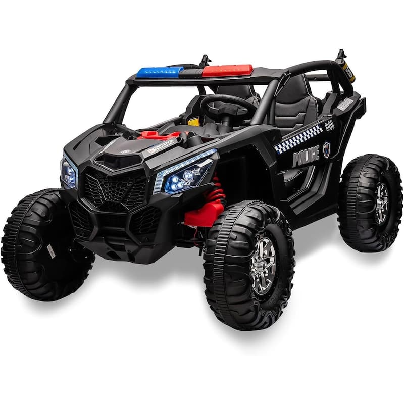 Two Seater 24V Kids Ride on UTV Car - Black