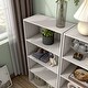 preview thumbnail 172 of 202, DH BASIC Modern Wood Customizable Stackable Storage Organizer - Cube Shelves, Drawer Cabinet, Bookcase with Doors by Denhour