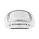 preview thumbnail 1 of 6, Homedics SoundSpa® Rejuvenate Portable Sound Machine - 6 Nature Sounds | Auto‑Off Timer | Battery + DC Adapter - White - N/A